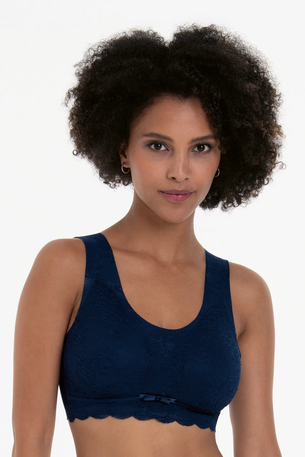 Anita Essentials Lace Bralette - Maritime Blue