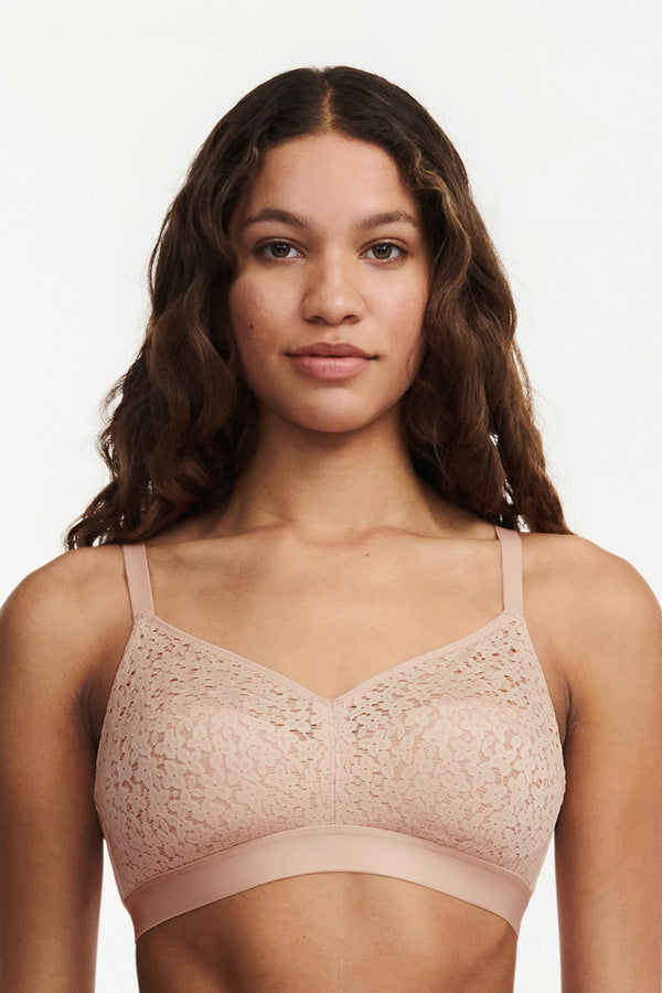 Chantelle Norah Wire-Free Soft Cup Bra - Golden Beige