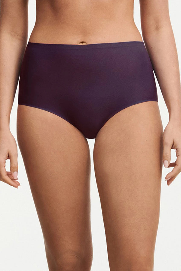 Chantelle SoftStretch Full Brief - Aubergine