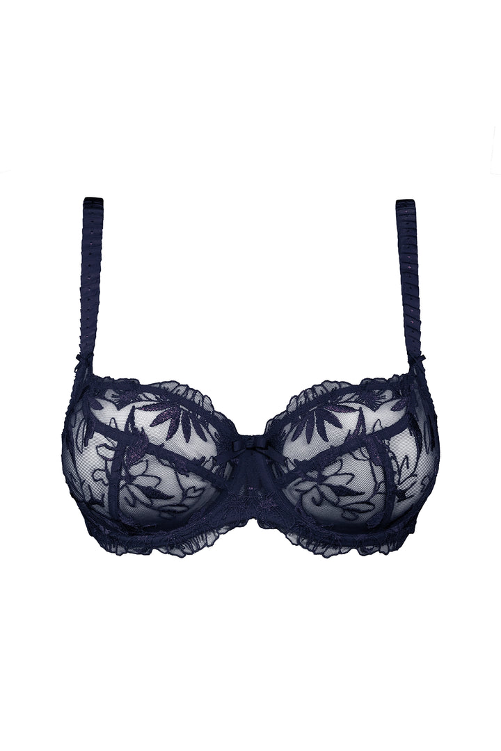 Empreinte Anouk Half Cup Bra - Marine Intense - CURATED LINGERIE