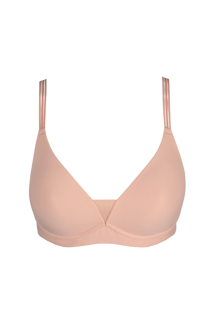 Marie Jo Louie Full Cup Wireless Bra - Powder Rose - CURATED LINGERIE