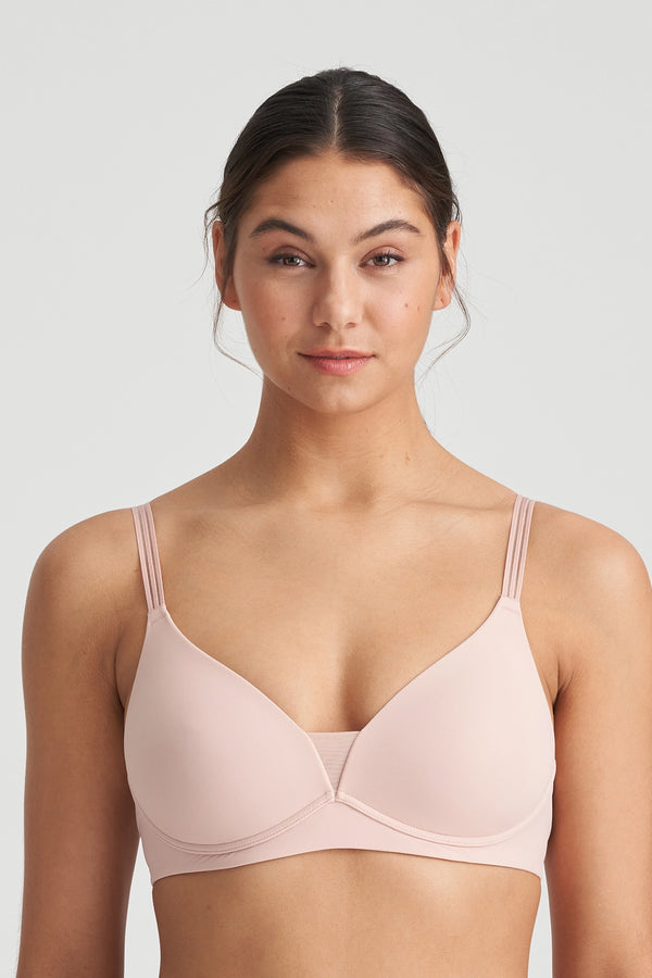 Marie Jo Louie Full Cup Wireless Bra - Powder Rose