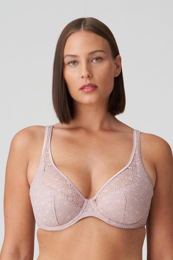 PrimaDonna Twist Epirus Half Padded Plunge Bra - Bois De Rose - CURATED LINGERIE