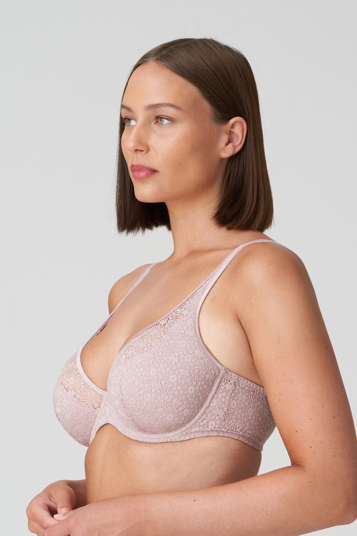 PrimaDonna Twist Epirus Half Padded Plunge Bra - Bois De Rose - CURATED LINGERIE