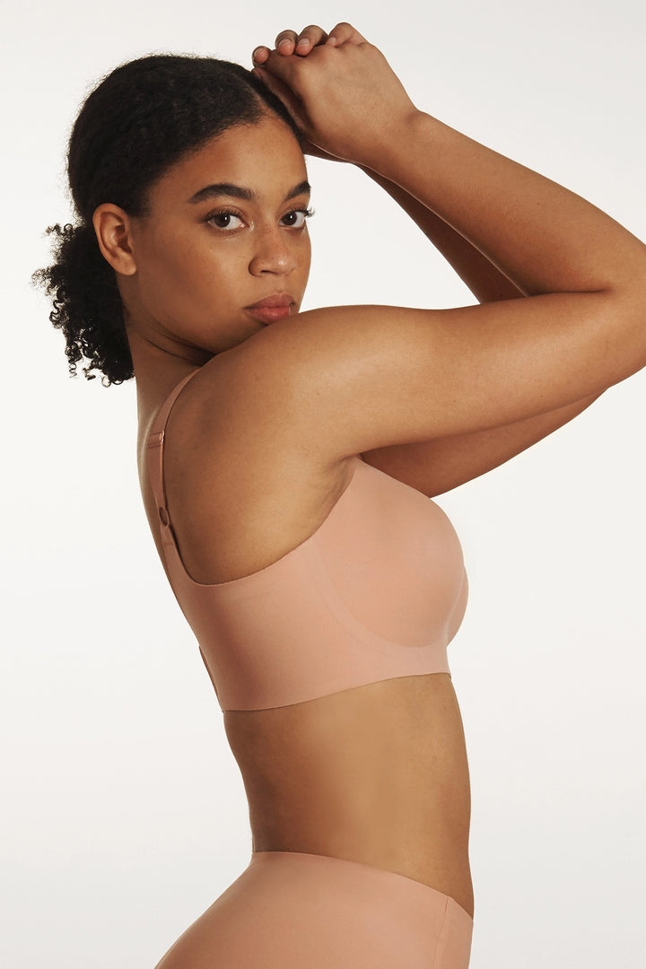 Evelyn & Bobbie Beyond Bra - Himalayan Salt - CURATED LINGERIE