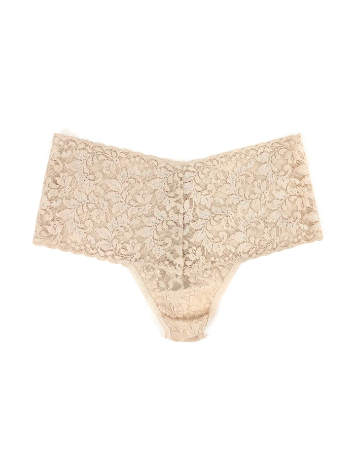 Hanky Panky Signature Lace Retro Thong - Chai - CURATED LINGERIE