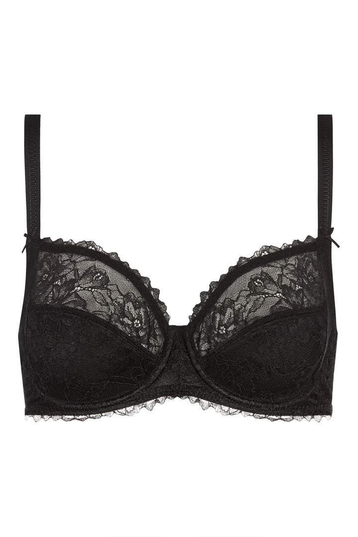 Mey Fabulous Full Cup Bra - Black - CURATED LINGERIE