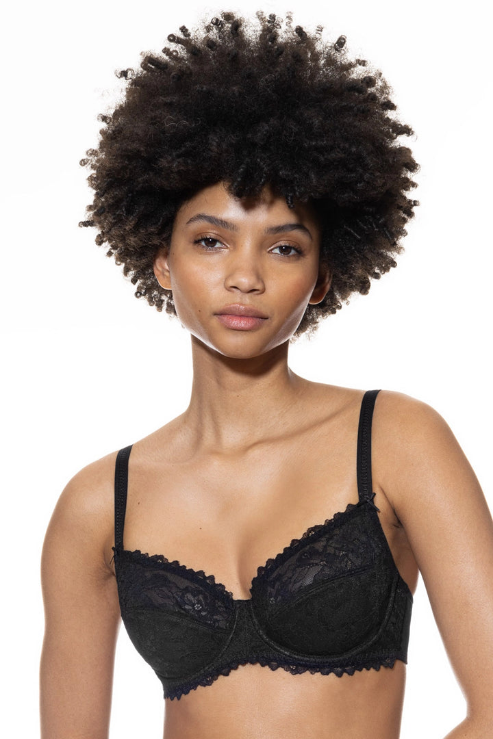 Mey Fabulous Full Cup Bra - Black - CURATED LINGERIE