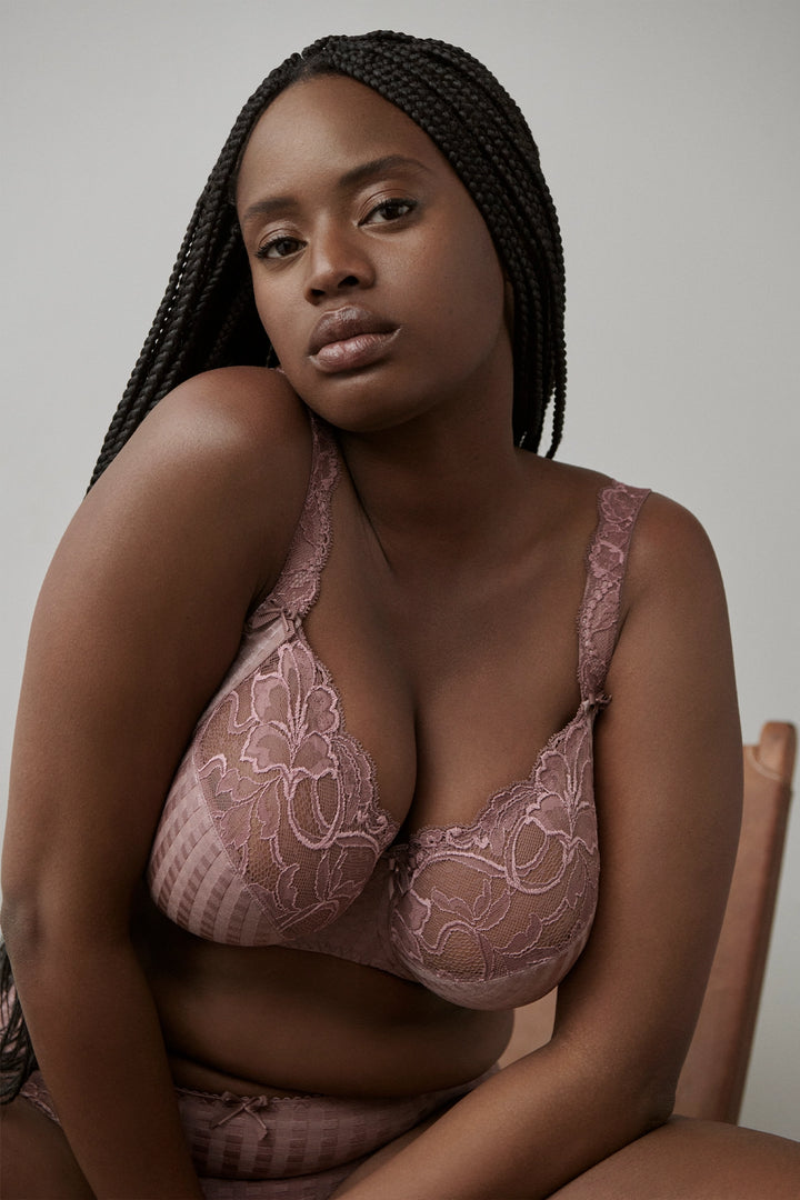 PrimaDonna Madison Full Cup Bra - Satin Taupe.