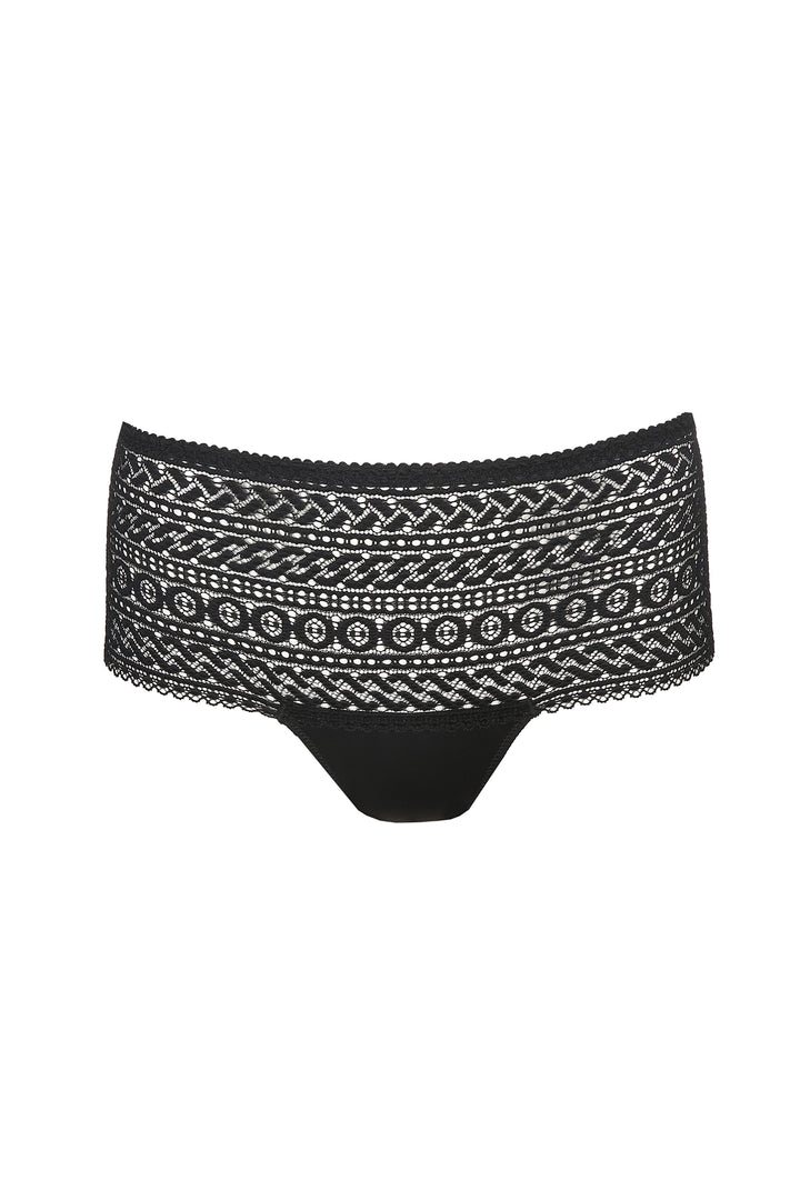 PrimaDonna Montara Lace Luxury Thong - Black - CURATED LINGERIE