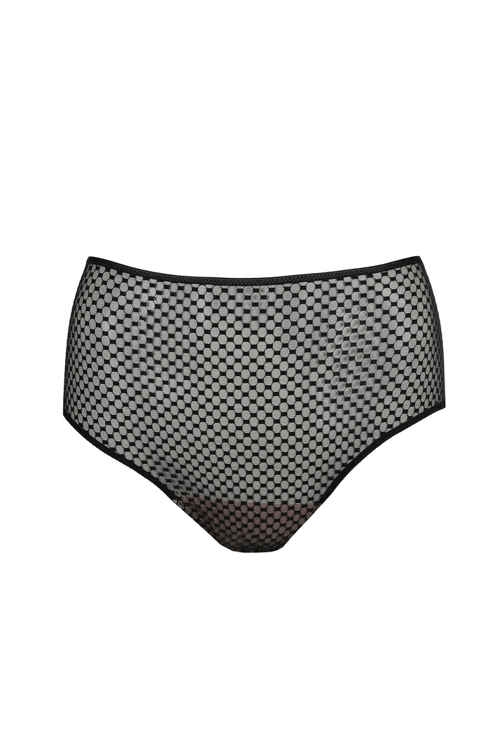 PrimaDonna Twist Glass Beach Hotpants - Black - CURATED LINGERIE