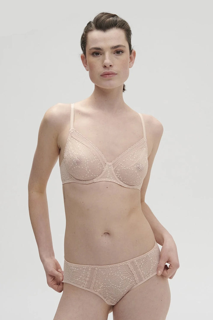 Simone Perele Comete Seamless Bra - Rose Sand - CURATED LINGERIE