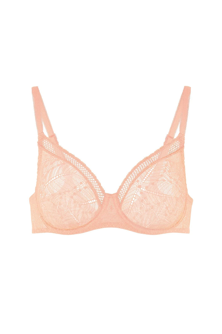 Simone Perele Comete Seamless Bra - Rose Sand - CURATED LINGERIE