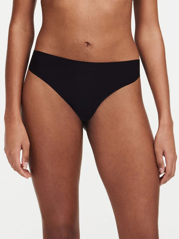 Chantelle SoftStretch Thong - Black - CURATED LINGERIE