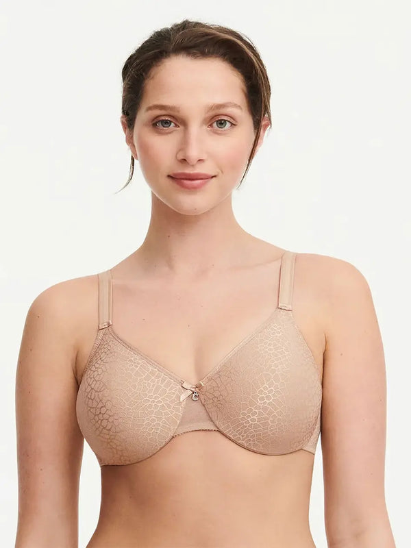 Chantelle C Magnifique Seamless Unlined Minimizer Bra - Ultra Nude - CURATED LINGERIE
